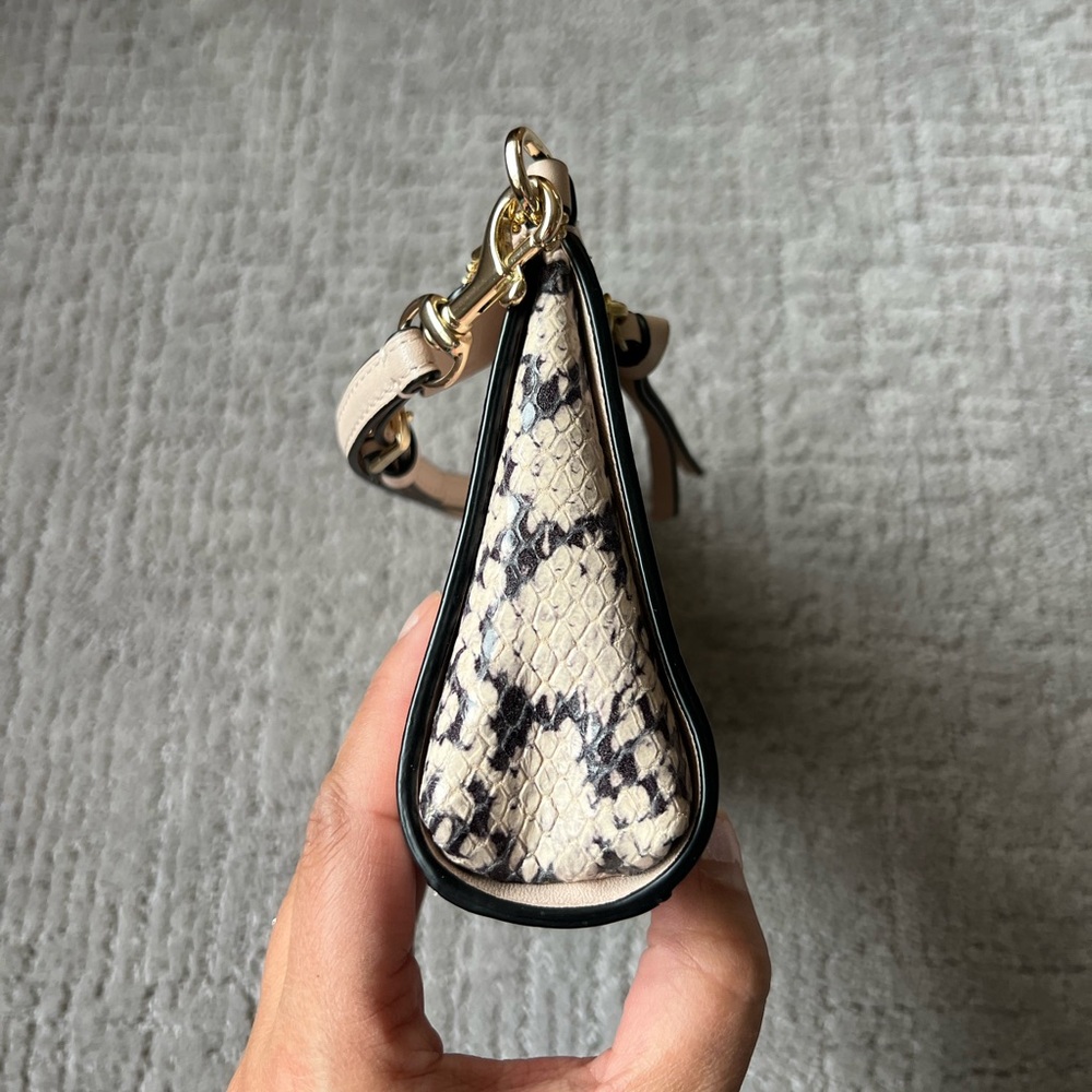 Coach Madison Blush Python Large Wristlet - image 3